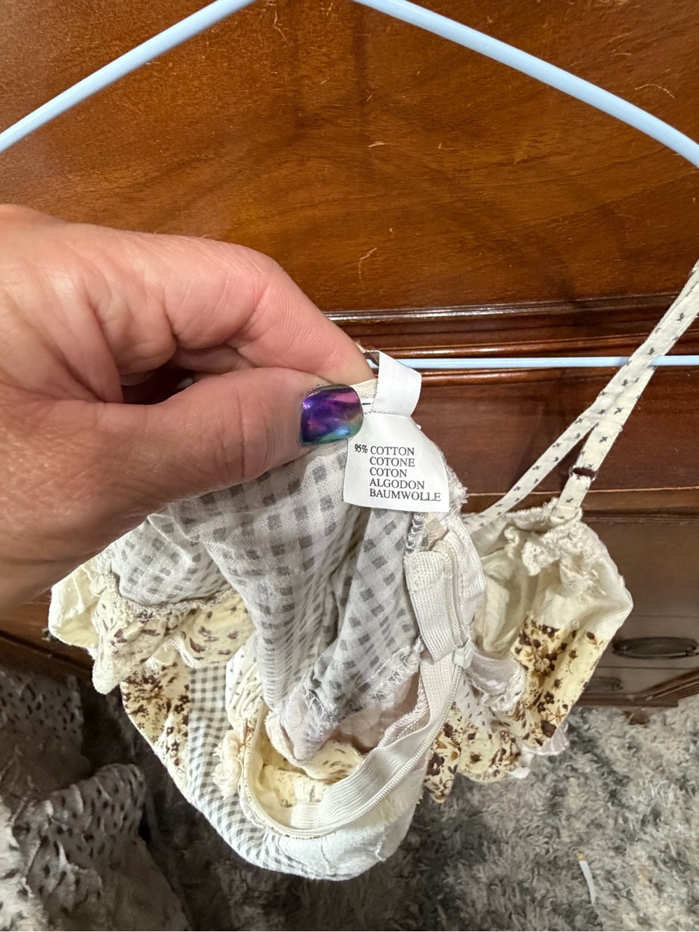 Western Shabby Chic Boho Flowy Tank Top - Picture 11 of 16